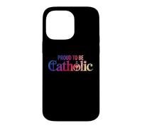 Proud To Be Catholic Eucharist Crucifix Christian Faith Case for iPhone 14 Pro Max