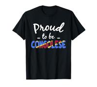 Proud To Be Congolese Pride DRC Jersey T-Shirt