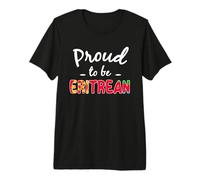 Proud to Be Eritrean Flag Pride Heritage Design Premium T-Shirt