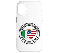 Proud To Be Irish American I Love Ireland I Love America Tee Case for iPhone 16