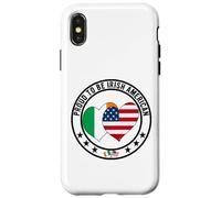 Proud To Be Irish American I Love Ireland I Love America Tee Case for iPhone X/XS