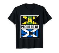 Proud to be Jamaican Scottish Roots Jamaica Scotland T-Shirt