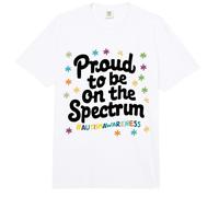 Proud to Be On The Spectrum Autism Awareness Comfort Colors Adult Heavyweight T-Shirt
