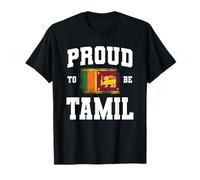 Proud To Be Tamil Sri Lanka Sri Lankan Roots Pride T-Shirt