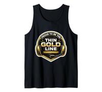 Proud to Be The Thin Gold Line 911 Emergency Dispatcher Tank Top