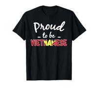 Proud to Be Vietnamese Vietnam Heritage Pride T-Shirt