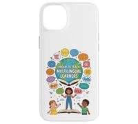 Proud To Teach Multilingual Learners ELL Education Classroom Case for iPhone 14 Plus