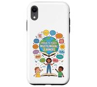 Proud To Teach Multilingual Learners ELL Education Classroom Case for iPhone XR