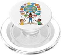 Proud To Teach Multilingual Learners ELL Education Classroom PopSockets PopGrip for MagSafe