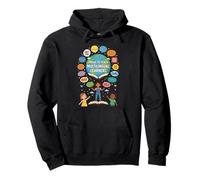 Proud To Teach Multilingual Learners ELL Education Classroom Pullover Hoodie