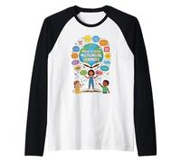 Proud to Teach Multilingual Learners ELL Education Classroom Raglan Baseball Tee