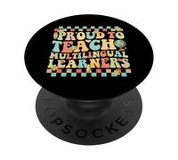 Proud To Teach Multilingual Learner's PopSockets Adhesive PopGrip