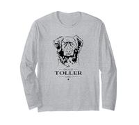 Proud Toller Dad Nova Scotia Duck Tolling Retriever Dog Long Sleeve T-Shirt
