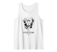 Proud Toller Mom Nova Scotia Duck Tolling Retriever Dog Tank Top