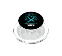 Proud Trigeminal Neuralgia Warrior Wife PopSockets PopGrip for MagSafe