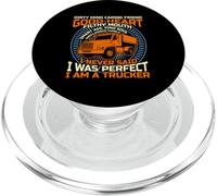 Proud Trucker Dirty Mind Good Heart Filthy Mouth PopSockets PopGrip for MagSafe