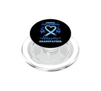 Proud Type 2 Diabetes Warrior Grandfather T2D Awareness PopSockets PopGrip for MagSafe