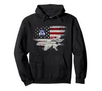 Proud U.S. AIR FORCE F-35 Air Force Veterans Day Gift Pullover Hoodie