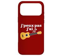 Proud Ukulele Players Joke or Funny Uke Humour in French Case for iPhone 17 Pro Max