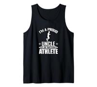 Proud Uncle Awesome Athlete Runner Tank Top