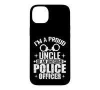 Proud Uncle Awesome Police Officer Case for iPhone 14 Plus