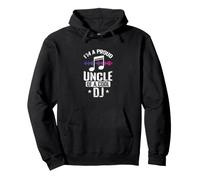 Proud Uncle Cool DJ Music Pullover Hoodie