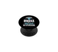 Proud Uncle Heart Warrior PopSockets Adhesive PopGrip
