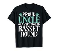 Proud Uncle of a Very Spoiled Basset Hound T-Shirt