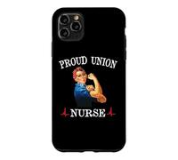 Proud Union Nurse Safe Staffing Saves Night Shift RN ER ICU Case for iPhone 11 Pro Max