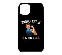 Proud Union Nurse Safe Staffing Saves Night Shift RN ER ICU Case for iPhone 13