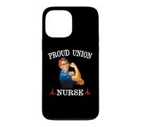 Proud Union Nurse Safe Staffing Saves Night Shift RN ER ICU Case for iPhone 13 Pro Max