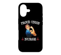 Proud Union Nurse Safe Staffing Saves Night Shift RN ER ICU Case for iPhone 17
