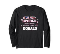 Proud USA UK Special Relationship, British American Unity Long Sleeve T-Shirt