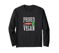 Proud Vegan Carrot Long Sleeve T-Shirt