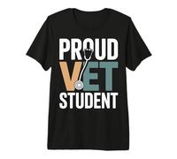 Proud Vet Student Veterinary School Premium T-Shirt