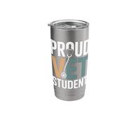 Proud Vet Student Veterinary School Stainless Steel Insulated Tumbler