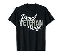 Proud Veteran Wife for the Proud Wife of a Veteran 2025 T-Shirt