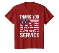 Proud Veterans Day Thanks You For Your Service American Flag T-Shirt