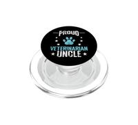 Proud Veterinarian Uncle Animal Care PopSockets PopGrip for MagSafe