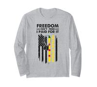 Proud Vietnam Veteran - Freedom Isn't Free I Paid For It Long Sleeve T-Shirt