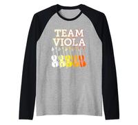 Proud Violist Humor for Viola Teacher A Funny Violas Team Raglan Baseball Tee