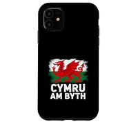 Proud Wales Flag "Cymru Am Byth" Patriotic Welsh Flag Case for iPhone 11