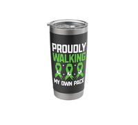 Proud Walking My Own Pace Cerebral Palsy Awareness Stainless Steel Insulated Tumbler