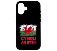 Proud Welsh Flag Design "Cymru Am Byth" Wales Flag Case for iPhone 16