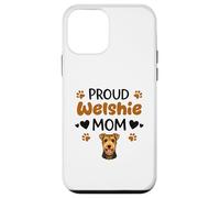 Proud Welshie Mom Welsh Terrier Dog Lover Case for iPhone 12 mini