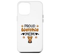 Proud Welshie Mom Welsh Terrier Dog Lover Case for iPhone 12 Pro Max