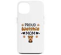 Proud Welshie Mom Welsh Terrier Dog Lover Case for iPhone 13
