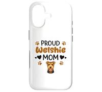 Proud Welshie Mom Welsh Terrier Dog Lover Case for iPhone 17