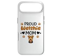 Proud Welshie Mom Welsh Terrier Dog Lover Case for iPhone Air