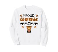 Proud Welshie Mom Welsh Terrier Dog Lover Sweatshirt